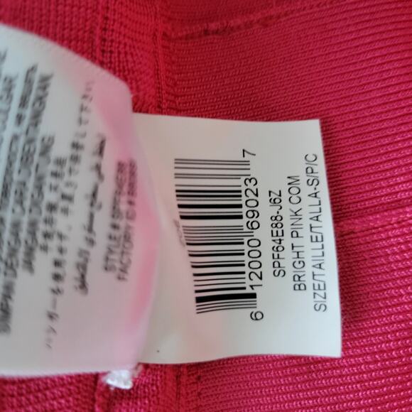 HERVÉ LÉGER Barbie pink BANDAGE Zoe MINI party coktail DRESS SM - Picture 14 of 14